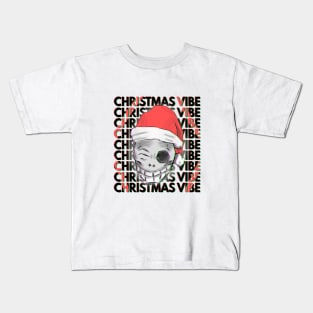 Christmas Skull Vibe Kids T-Shirt